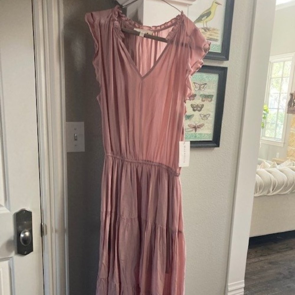 MAGNOLIA Grade & Gather Ruffled Dress